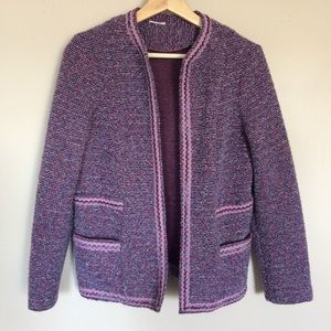 VTG Chic vintage Suit Jacket Purple Workwear Work